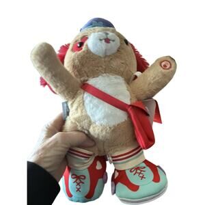 Hallmark Valentine Special Delivery 12” Roller Skating Pup Singing Plush